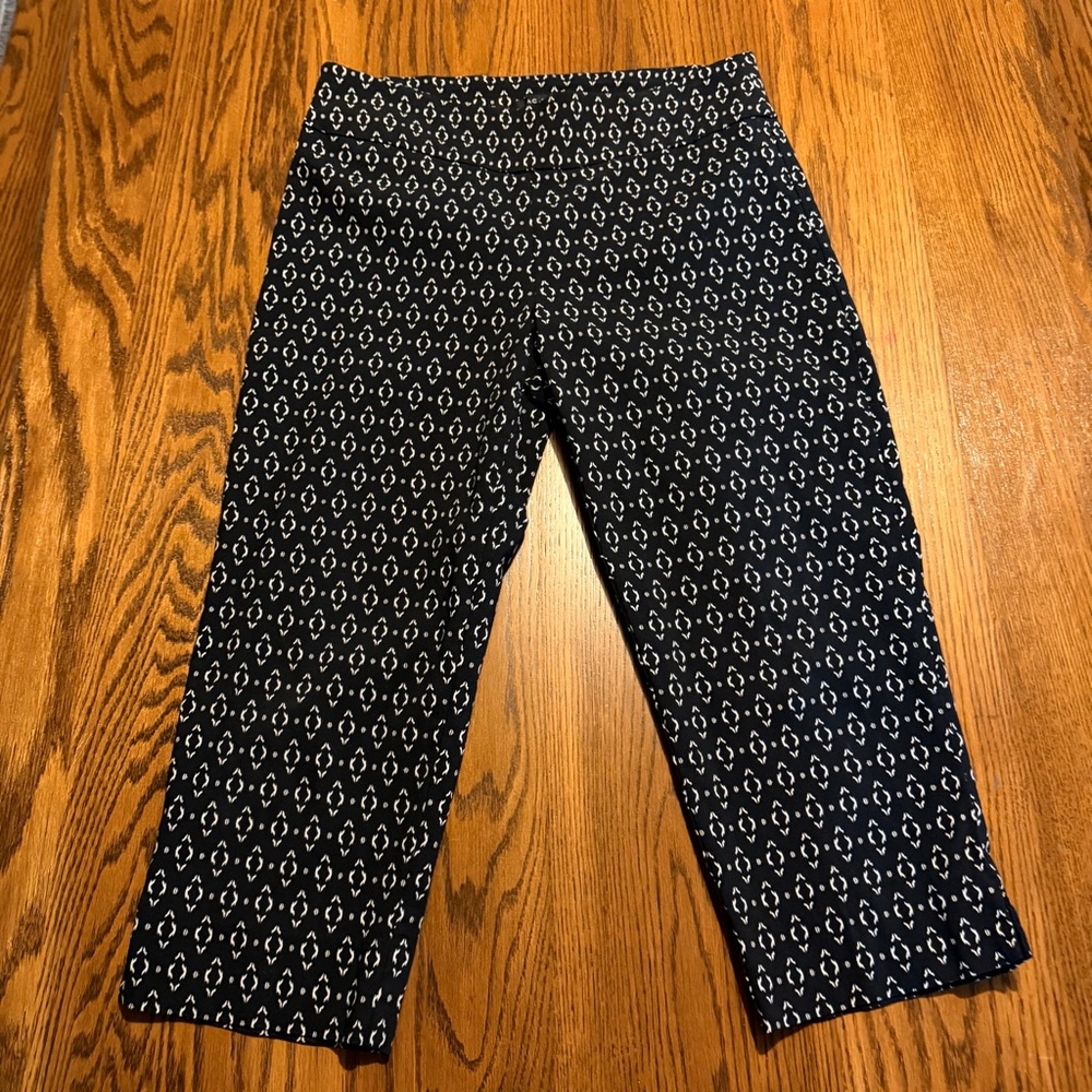 Zac &‎ Rachel women’s black and white pants size 12
